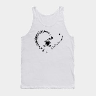 COFFEE HEART Tank Top